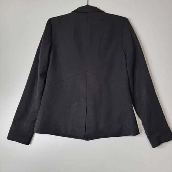 Barney New York Women's Blazer Jacket Black One Button closure Size 6 EUC - Picture 6 of 8